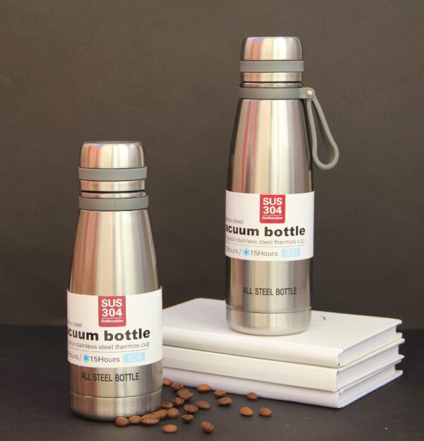 فلاسک مسافرتی وکیوم باتل (vacuum bottle) حجم 650 میل
