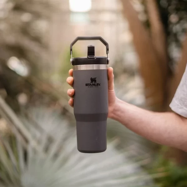 تراول ماگ استنلی مدل Iceflow Flip Straw Tumbler گنجایش 0.88 لیتر
