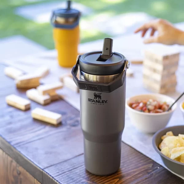 تراول ماگ استنلی مدل Iceflow Flip Straw Tumbler گنجایش 0.88 لیتر