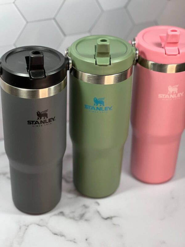 تراول ماگ استنلی مدل Iceflow Flip Straw Tumbler گنجایش 0.88 لیتر
