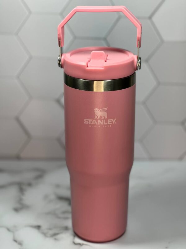 تراول ماگ استنلی مدل Iceflow Flip Straw Tumbler گنجایش 0.88 لیتر
