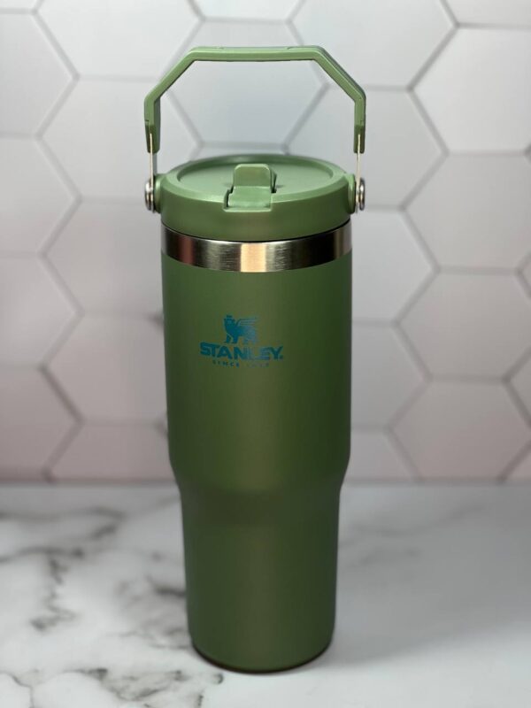 تراول ماگ استنلی مدل Iceflow Flip Straw Tumbler گنجایش 0.88 لیتر