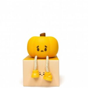 چراغ خواب سیلیکونی طرح کدو تنبل