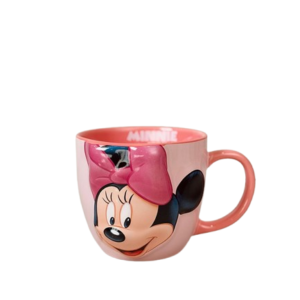 ماگ دیزنی طرح برجسته نیکی لند رنگ صورتی