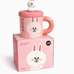 ماگ درب سیلیکونی طرح عروسک CONY